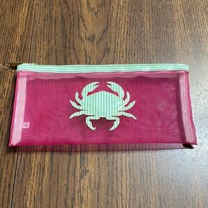 “5/$20” Lolo mesh crab zipper pouch